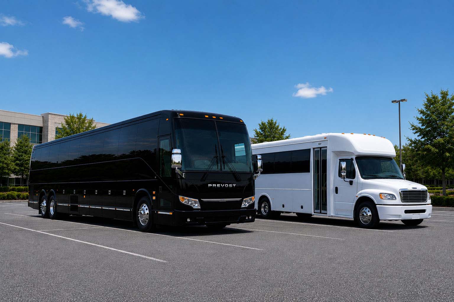Charter bus rental in Rincon, GA